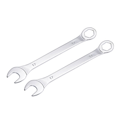 Harfington Uxcell Thin 6-Point Combination Wrench, Metric High Carbon Steel