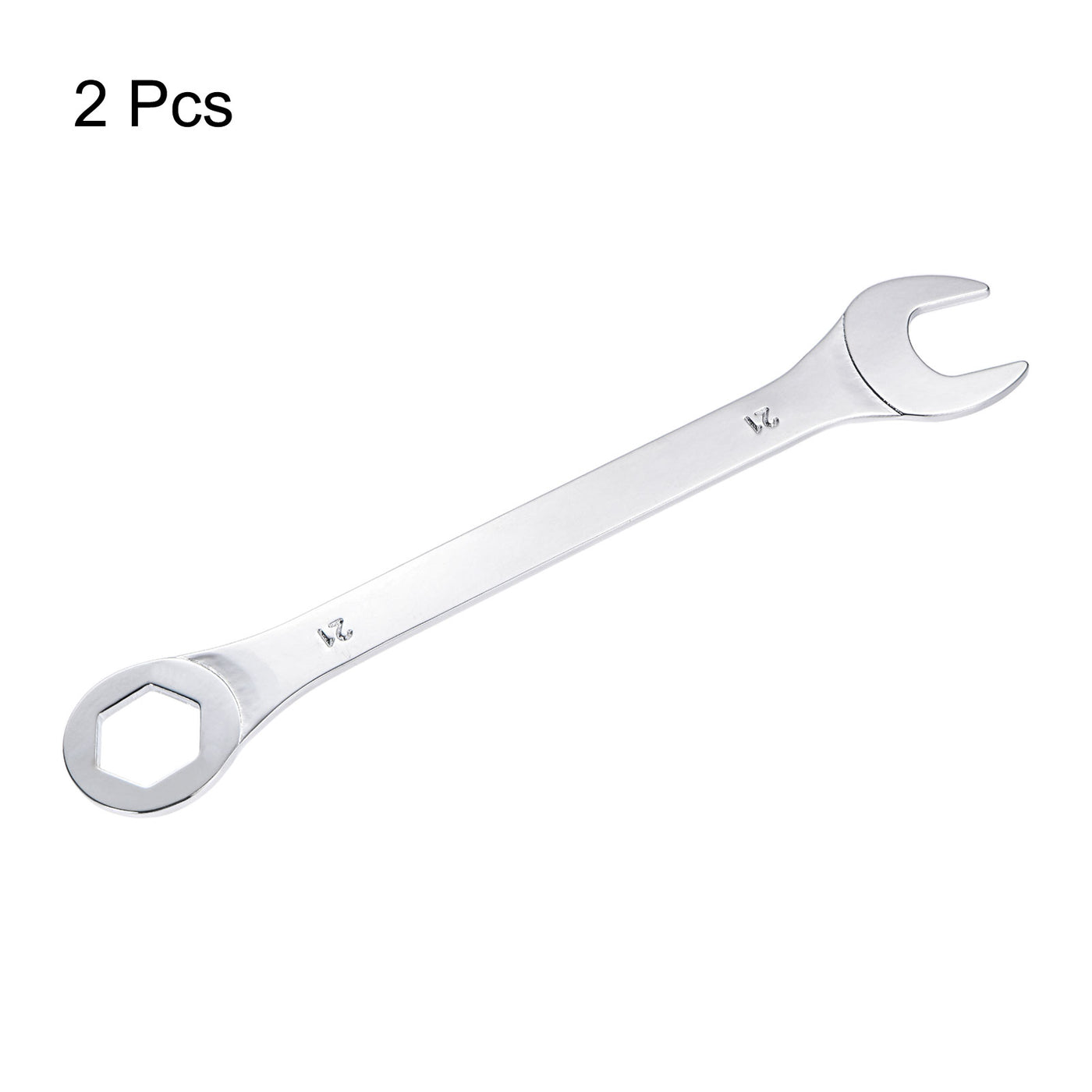 uxcell Uxcell Thin 6-Point Combination Wrench, Metric High Carbon Steel