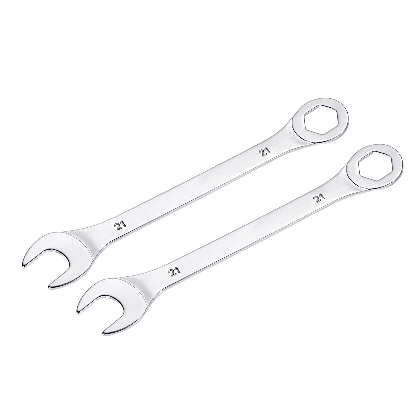 uxcell Uxcell Thin 6-Point Combination Wrench, Metric High Carbon Steel