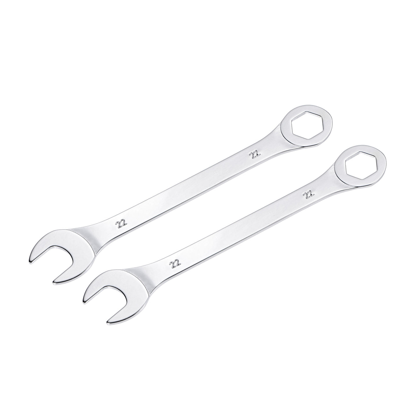 uxcell Uxcell Thin 6-Point Combination Wrench, Metric High Carbon Steel