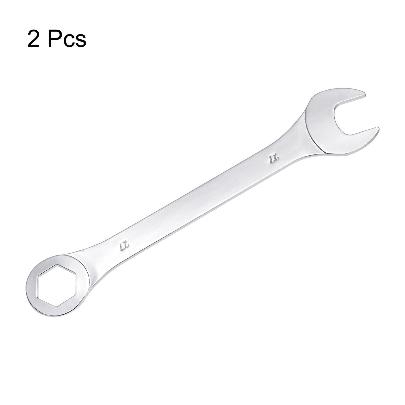 uxcell Uxcell Thin 6-Point Combination Wrench, Metric High Carbon Steel