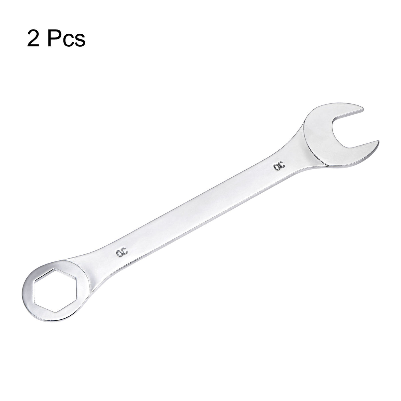 uxcell Uxcell Thin 6-Point Combination Wrench, Metric High Carbon Steel