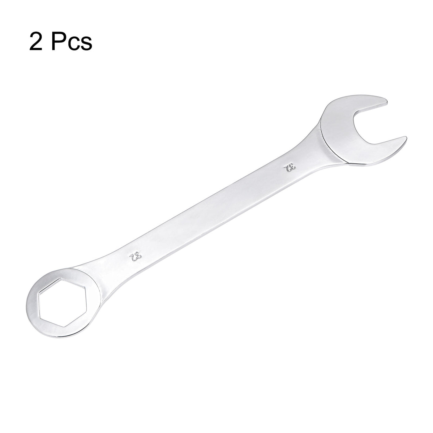 uxcell Uxcell Thin 6-Point Combination Wrench, Metric High Carbon Steel