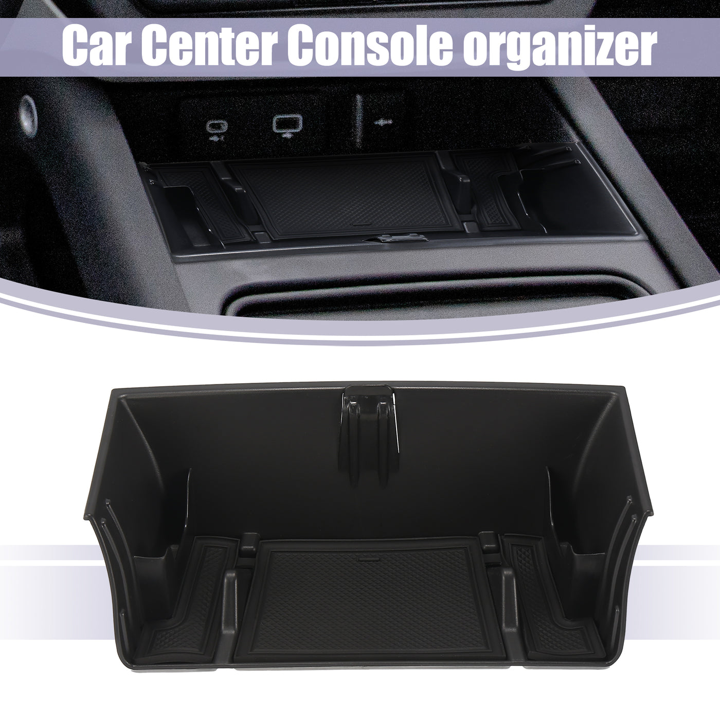 X AUTOHAUX Car Center Console Organizer Tray for Land Rover Defender 90 110 130 2020-2022 Central Storage Box  Box Car Accessories