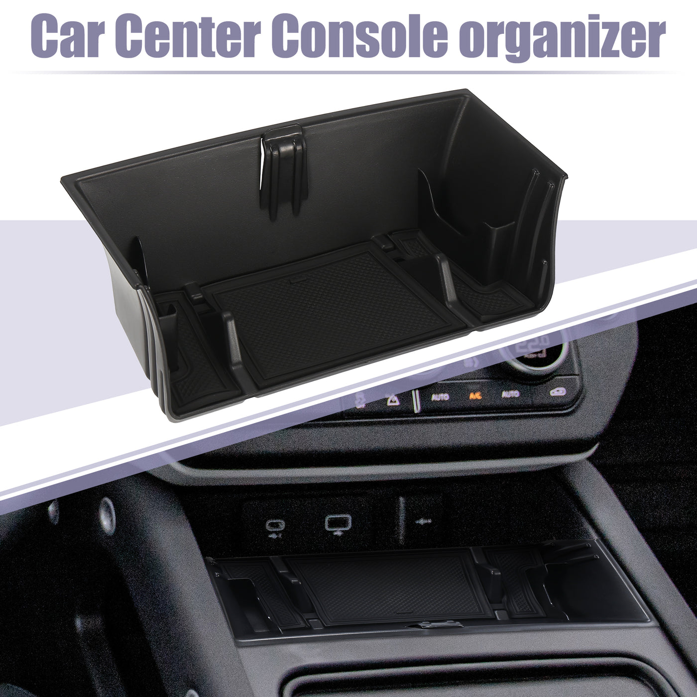 X AUTOHAUX Car Center Console Organizer Tray for Land Rover Defender 90 110 130 2020-2022 Central Storage Box  Box Car Accessories