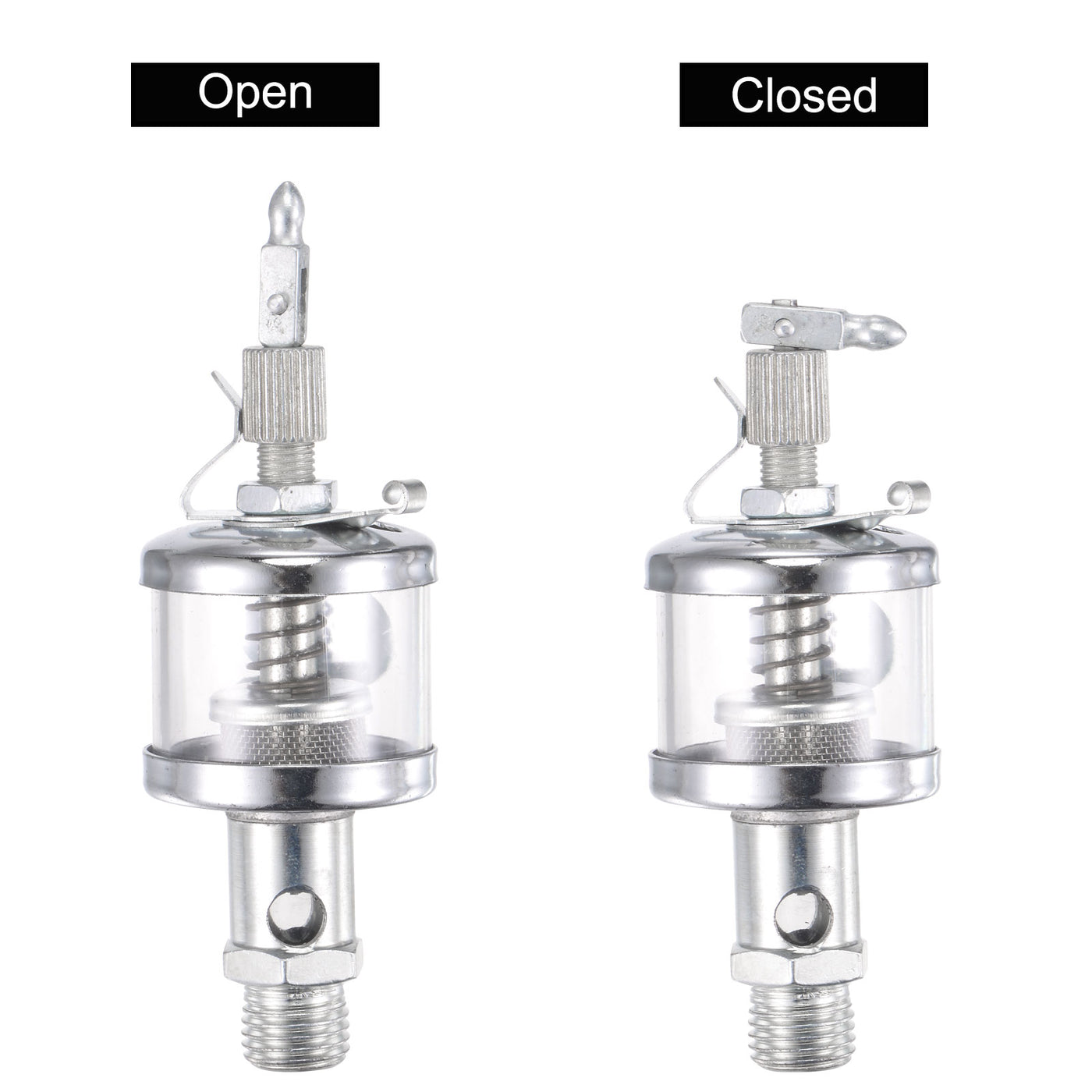 Harfington Needle Valve Type Oil Cup Sight Gravity Drip Feed Oiler