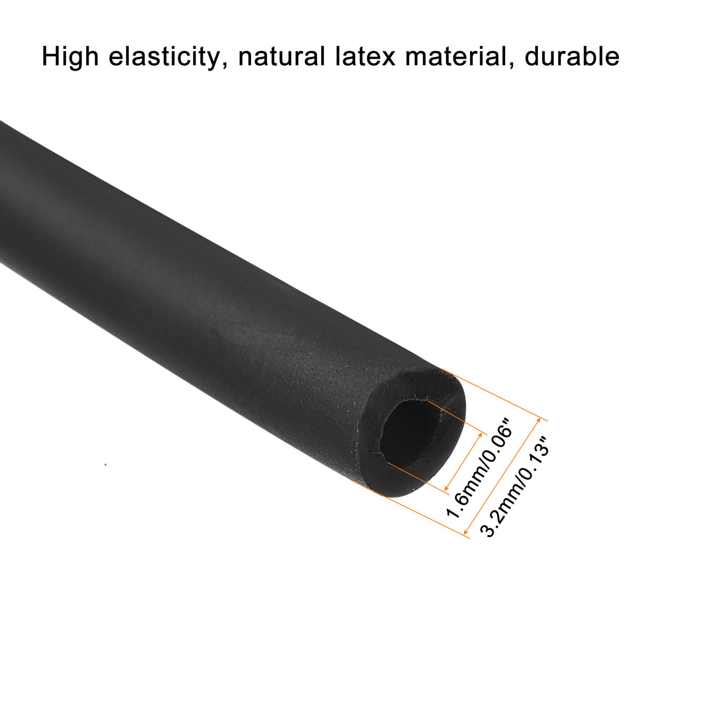 Harfington Natural Latex Rubber Tubing Highly Elastic for Sports Exercise Fitness