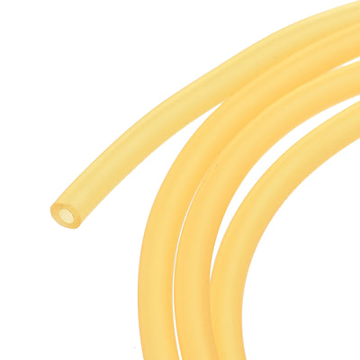 Harfington Natural Latex Rubber Tubing 1.6mm ID 3.2mm OD 16ft Highly Elastic