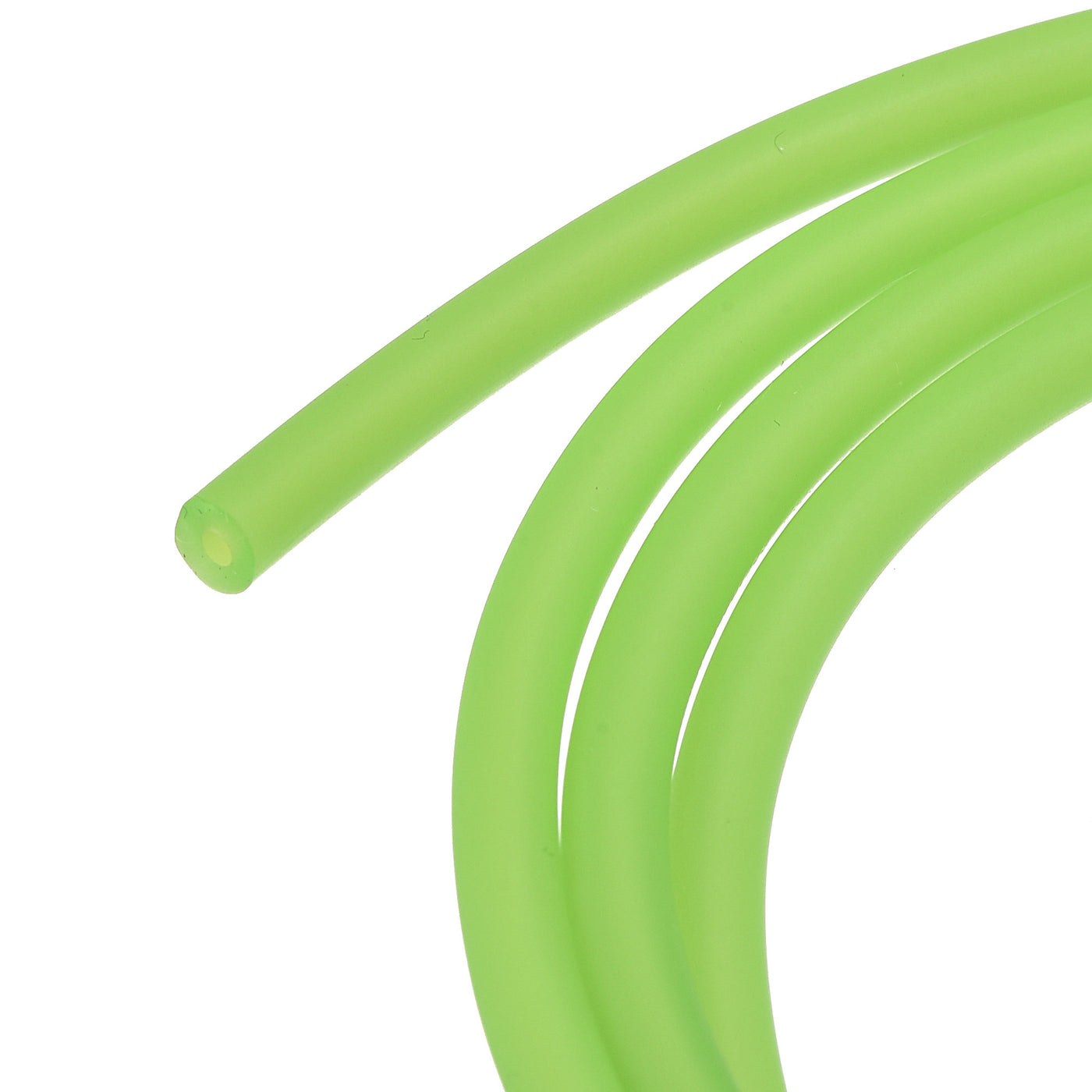 Harfington Natural Latex Rubber Tubing 1.7mm ID 4.5mm OD 16ft Fluorescent Green