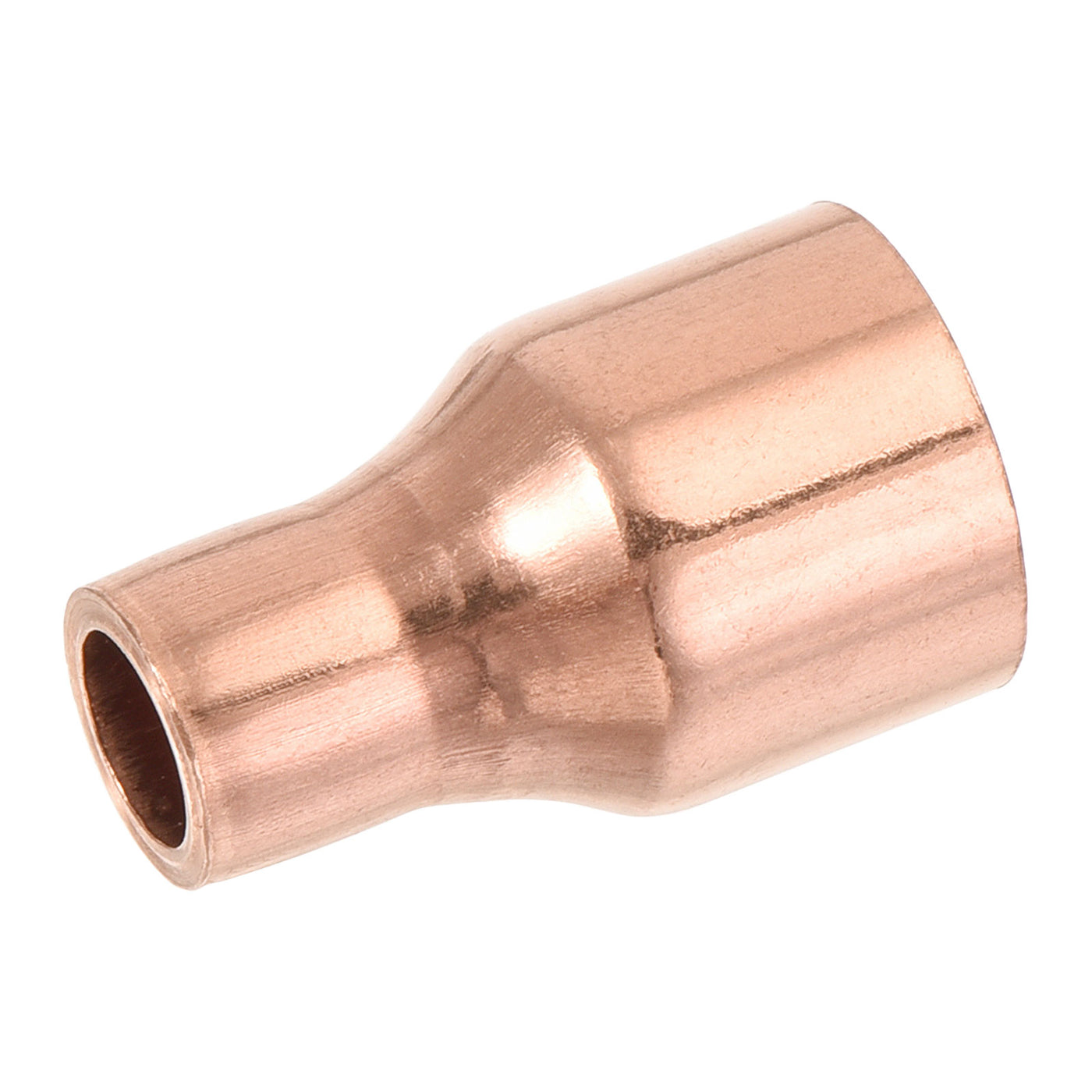 Harfington Drehen Kupfer Gerade Schweiß Ende 1/2 x 1/4" für HVAC Kühlung Adapter