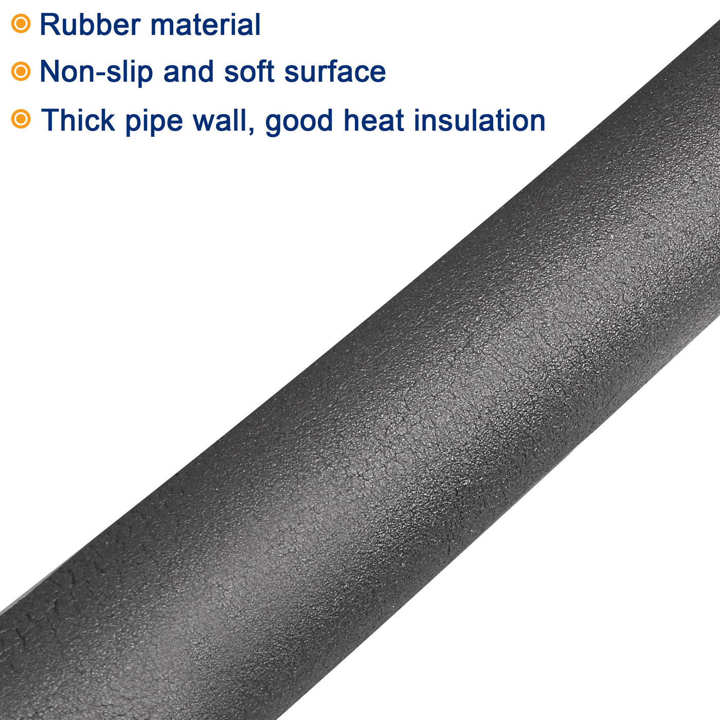 Harfington Foam Tubing Tube Covers for HVAC Copper Pipe Insulation Handle Grip Support