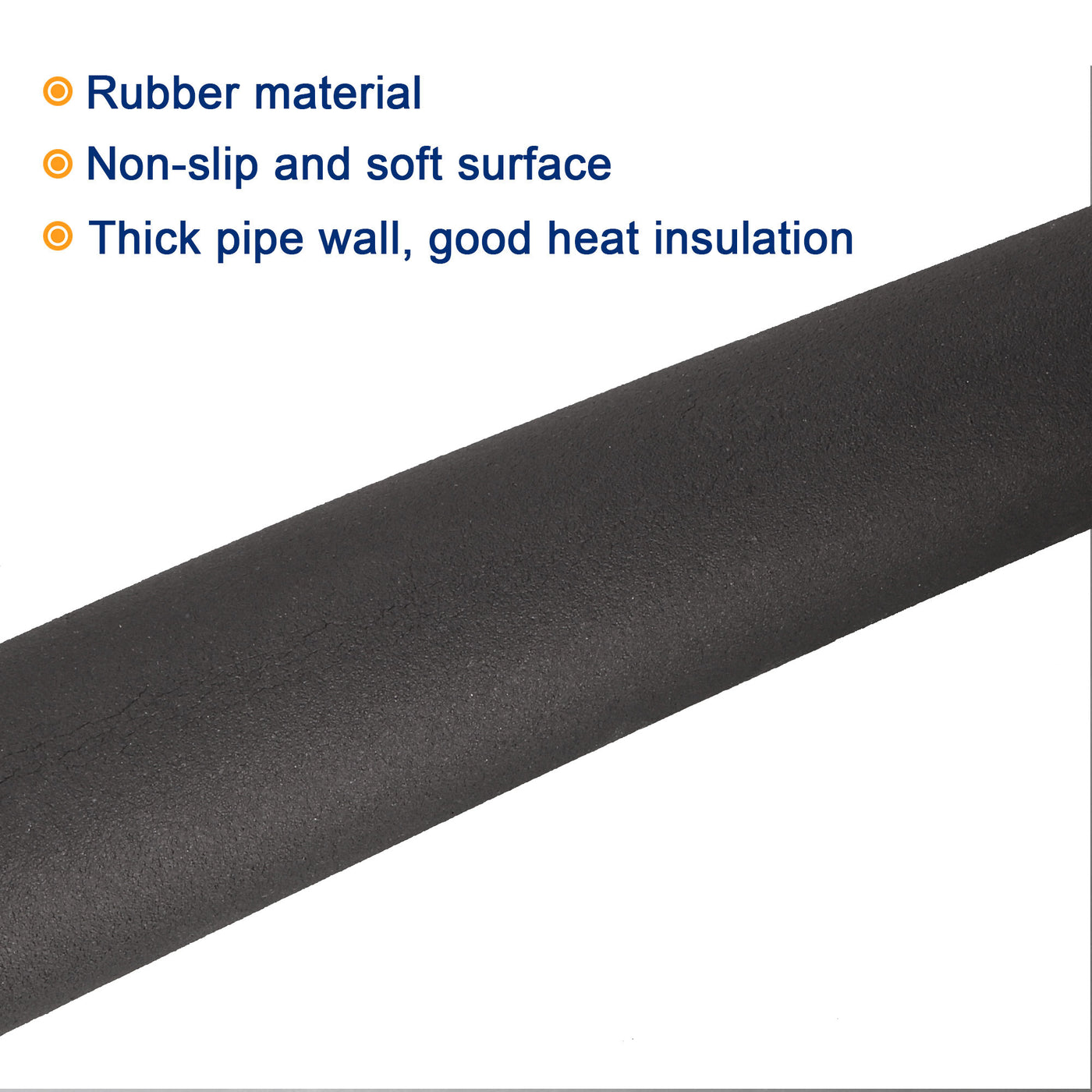 Harfington Foam Tubing Tube Covers for HVAC Copper Pipe Insulation Handle Grip Support