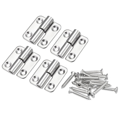 Harfington Lift Off Hinge 304 Stainless Steel Detachable Small Slip Joint Flag Hinges