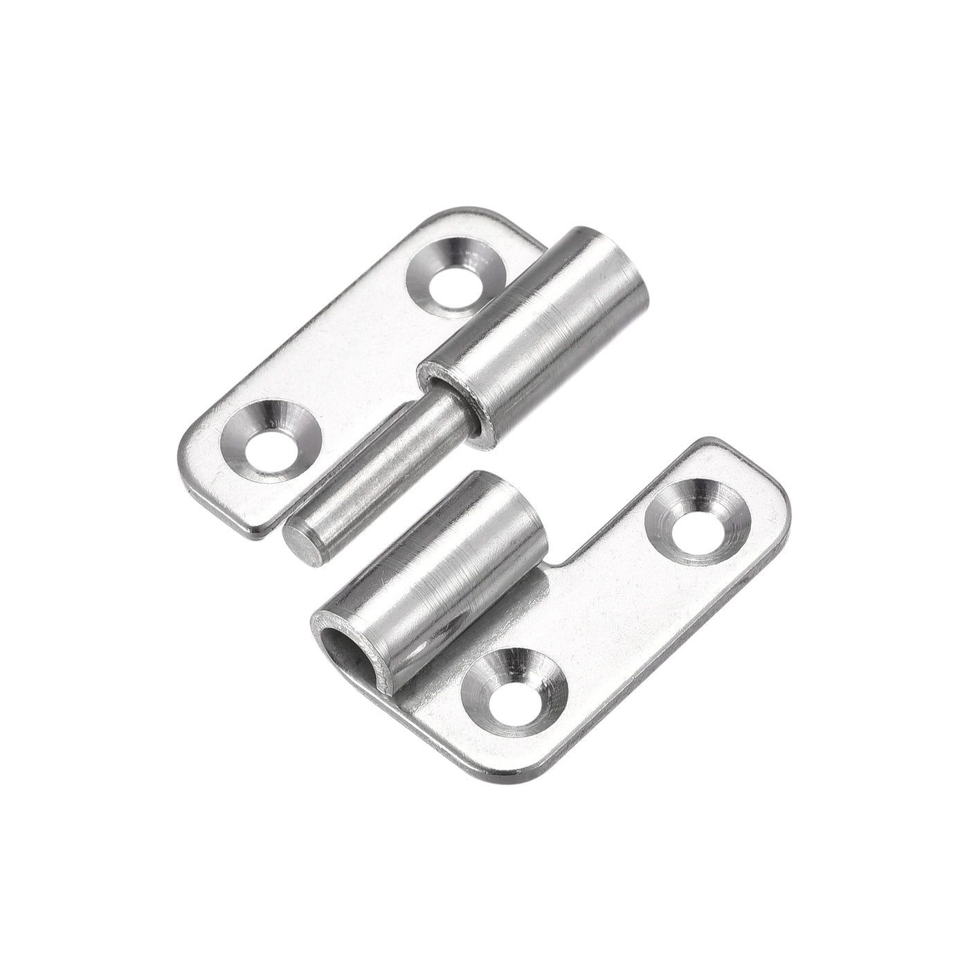 uxcell Uxcell Lift Off Hinge, 1.5" 304 Stainless Steel Right Detachable Small Slip Joint Flag Hinges 6pcs