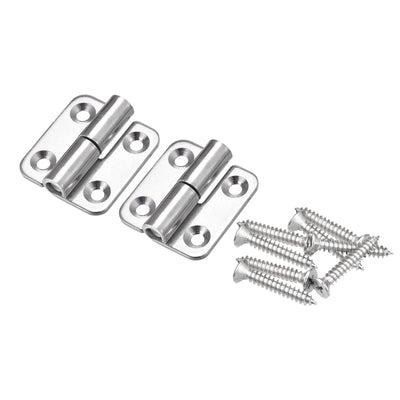 Harfington Lift Off Hinge,  304 Stainless Steel Detachable Small Slip Joint Flag Hinges