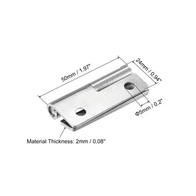 Harfington Lift Off Hinge, 304 Stainless Steel Detachable Slip Joint Flag Hinge