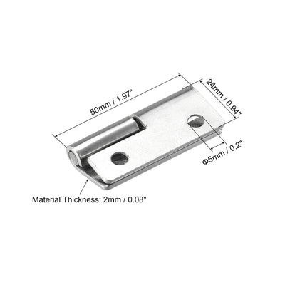 Harfington Lift Off Hinge, 304 Stainless Steel Detachable Slip Joint Flag Hinge