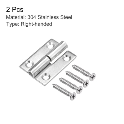 Harfington Lift Off Hinge,  304 Stainless Steel Detachable Small Slip Joint Flag Hinges