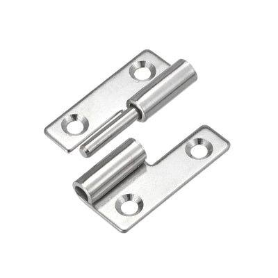 Harfington Lift Off Hinge,  304 Stainless Steel Detachable Small Slip Joint Flag Hinges