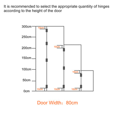 Harfington Uxcell Lift Off Hinge, 2" 304 Stainless Steel Right Detachable Slip Joint Flag Hinges 4pcs