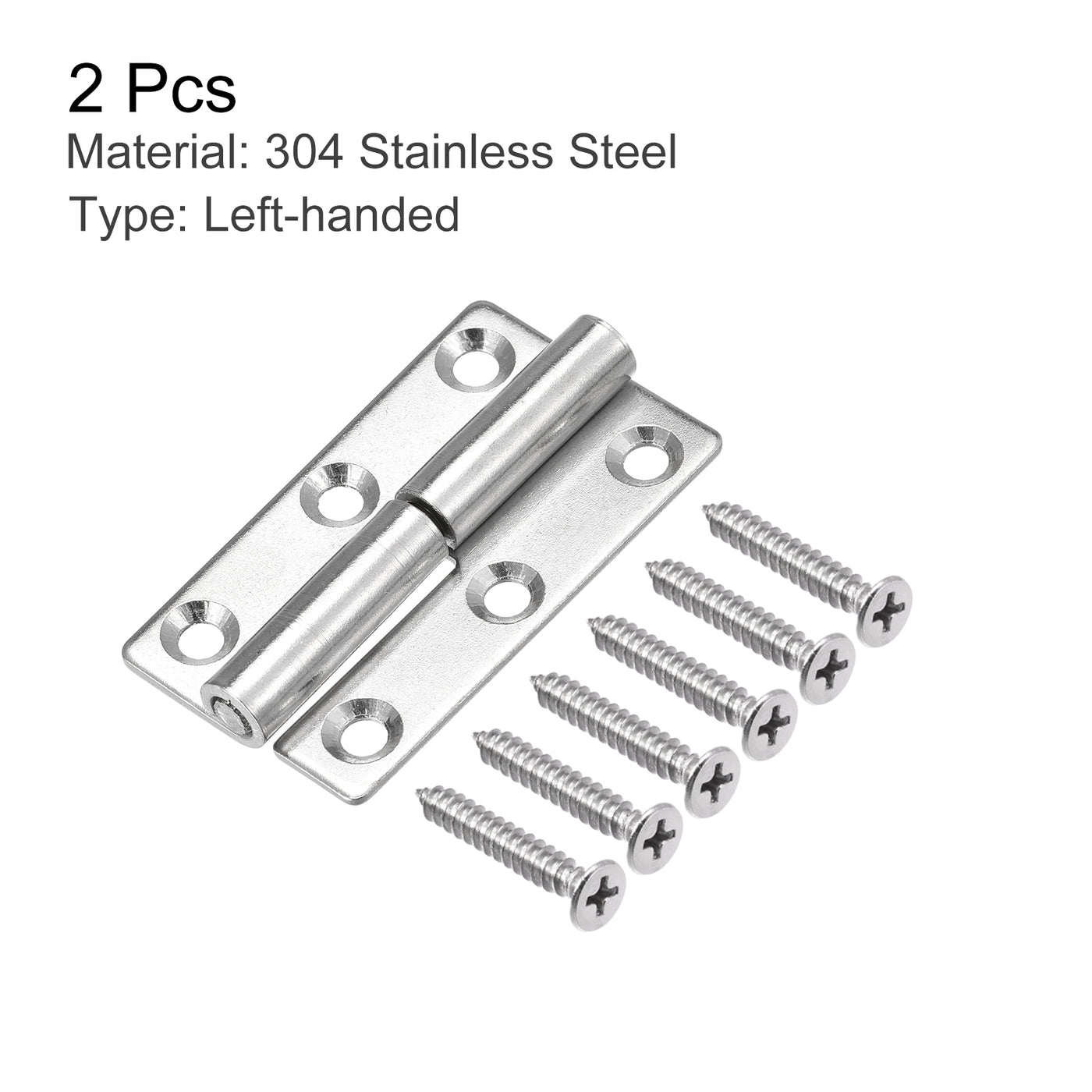 Harfington Lift Off Hinge, 304 Stainless Steel Slip Joint Flag Hinge