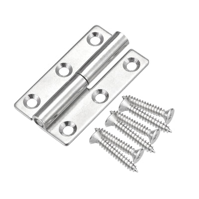 Harfington Lift Off Hinge 304 Stainless Steel Detachable Slip Joint Flag Hinge