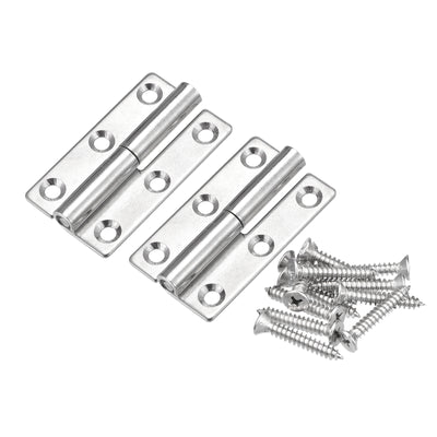 Harfington Lift Off Hinge, 304 Stainless Steel Slip Joint Flag Hinge