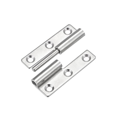 Harfington Lift Off Hinge 304 Stainless Steel Detachable Slip Joint Flag Hinge