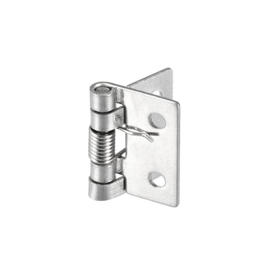 Harfington Spring Loaded Hinges Stainless Steel Self Closing Hinge for Cabinet