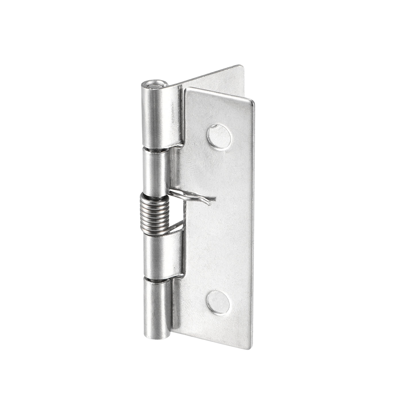 Harfington Spring Loaded Hinges Stainless Steel Self Closing Hinge for Cabinet