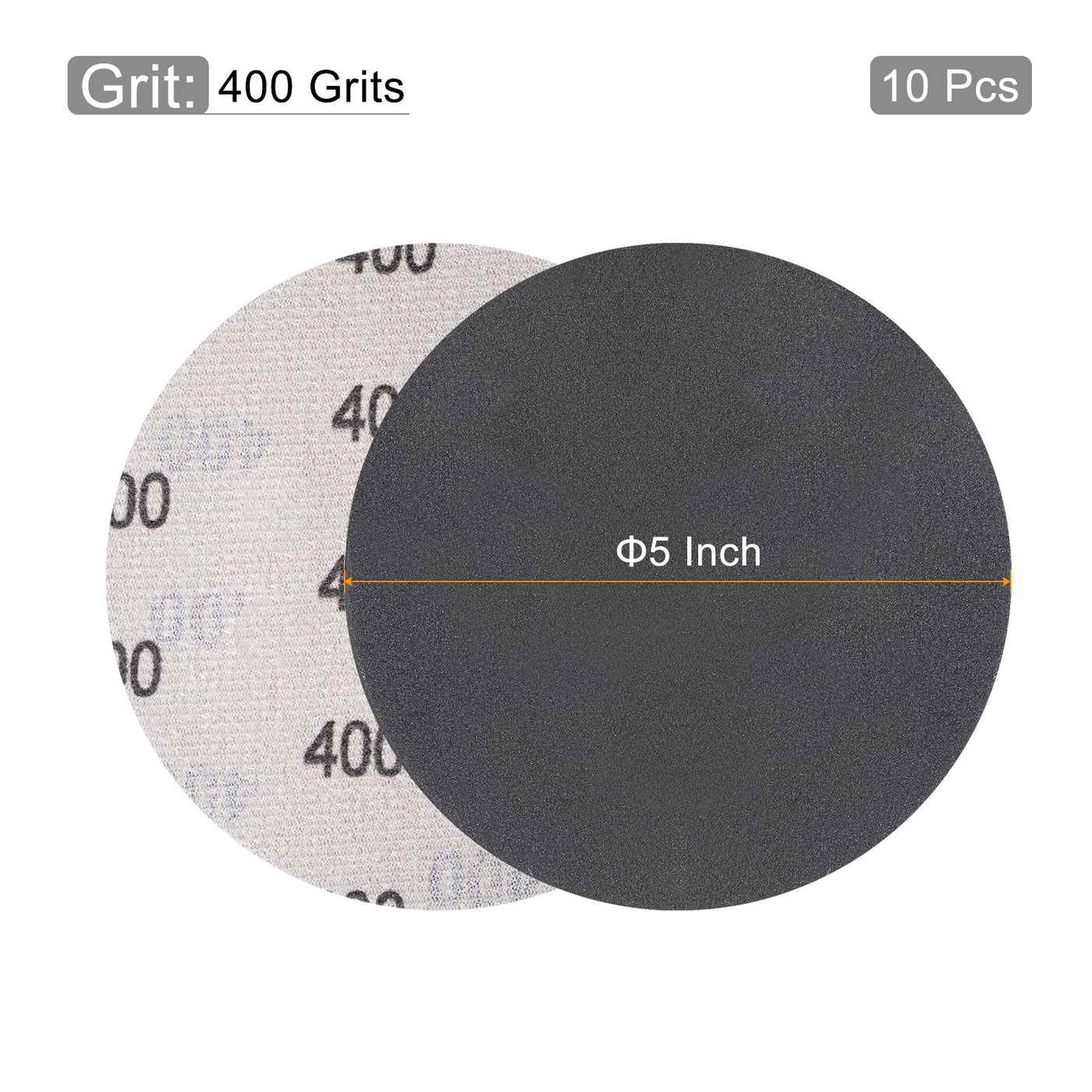 uxcell Uxcell Sanding Disc Hook and Loop Wet Dry Usable Silicon Carbide