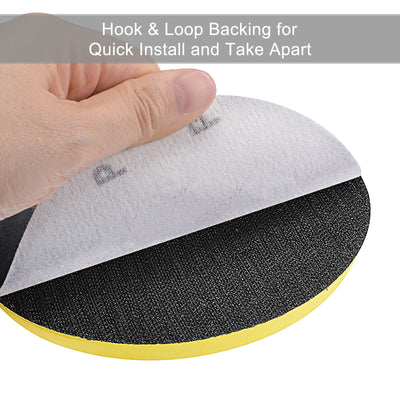 Harfington Uxcell Sanding Disc Hook and Loop Carbide C-Weight Backing