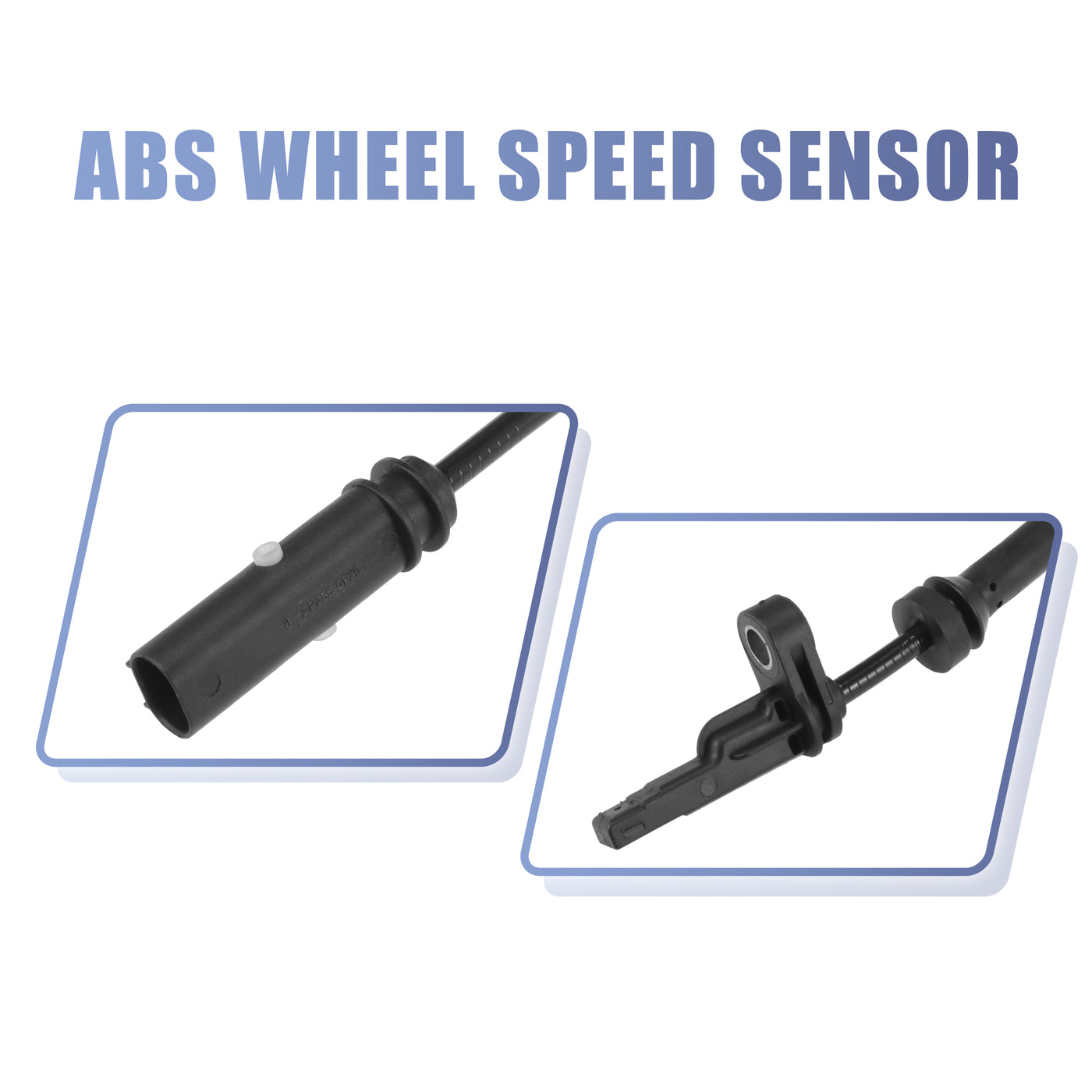 X AUTOHAUX 2pcs ABS Wheel Speed Sensor Rear Left Right 34526869293 Replacement for BMW X3 2011-2017 for BMW X4 2015-2018