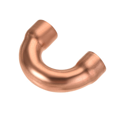 Harfington 180 Degree Return Bend Copper Fitting Welded Elbow Connection, for Refrigeration