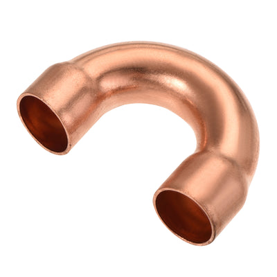 Harfington 180 Degree Return Bend Copper Fitting Welded Elbow Connection, for Refrigeration