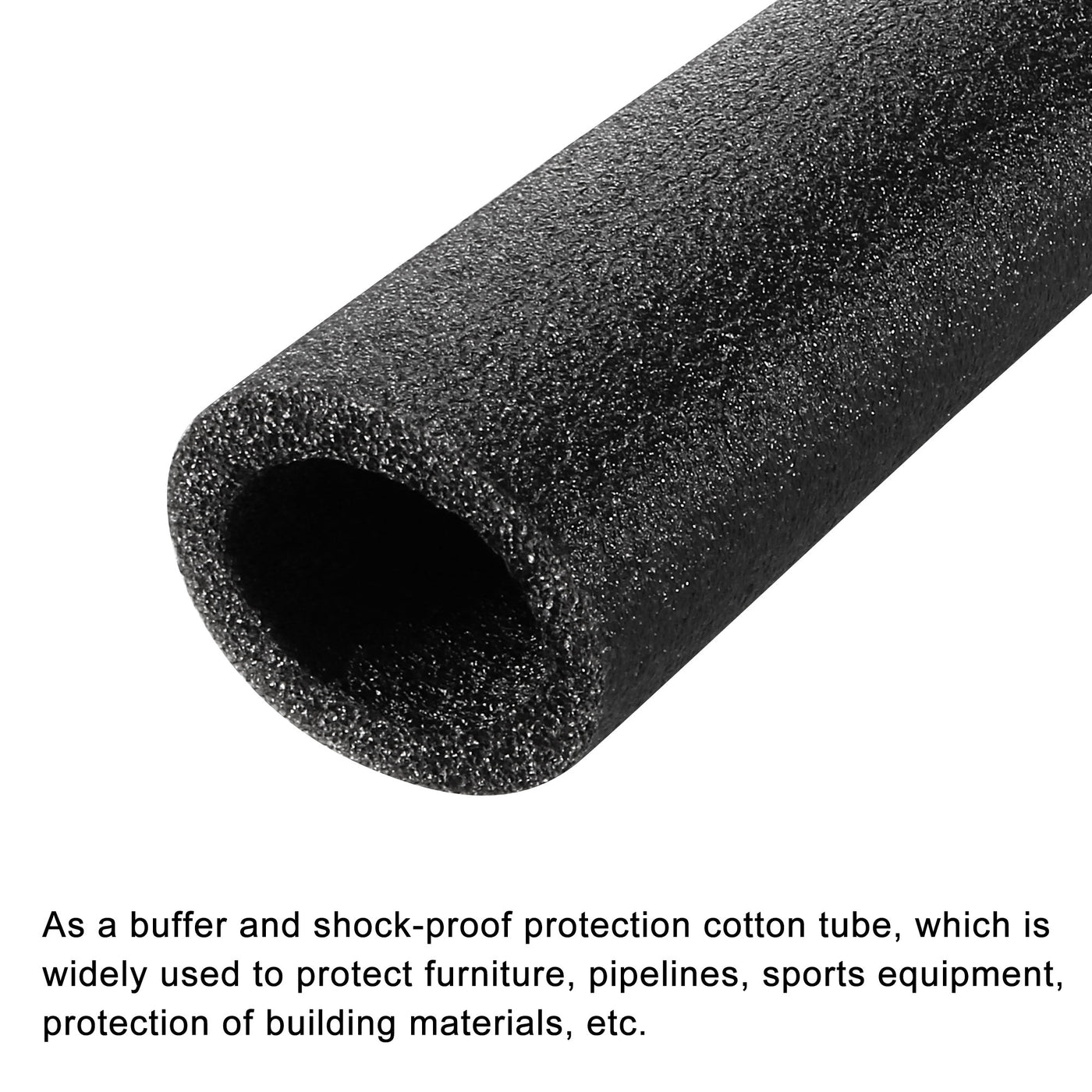 Harfington Foam Tube Sponge Protective Sleeve Heat Preservation Sleeve Polyethylene Pipe for Pipe Insulation