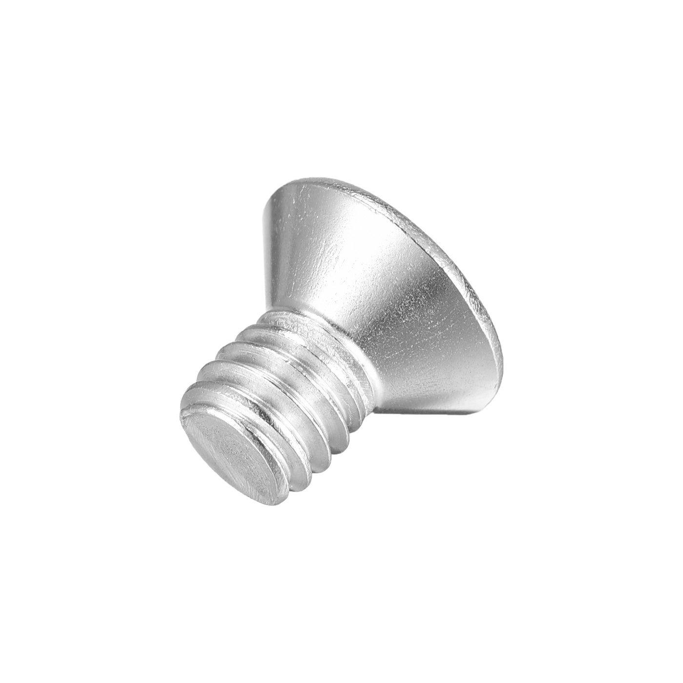 uxcell Uxcell 10Stk 5/16-18x1/2" Flach Maschinenschrauben Kreuzschlitz 304 Edelstahl Bolzen