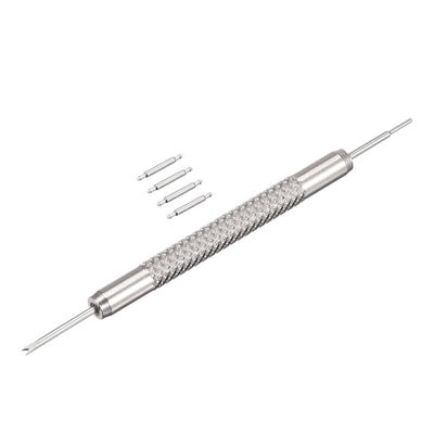 Harfington Uxcell Stainless Steel 10mm Watch Spring Bars 4Pcs with Dia 1.5mm Spring Bar Removal