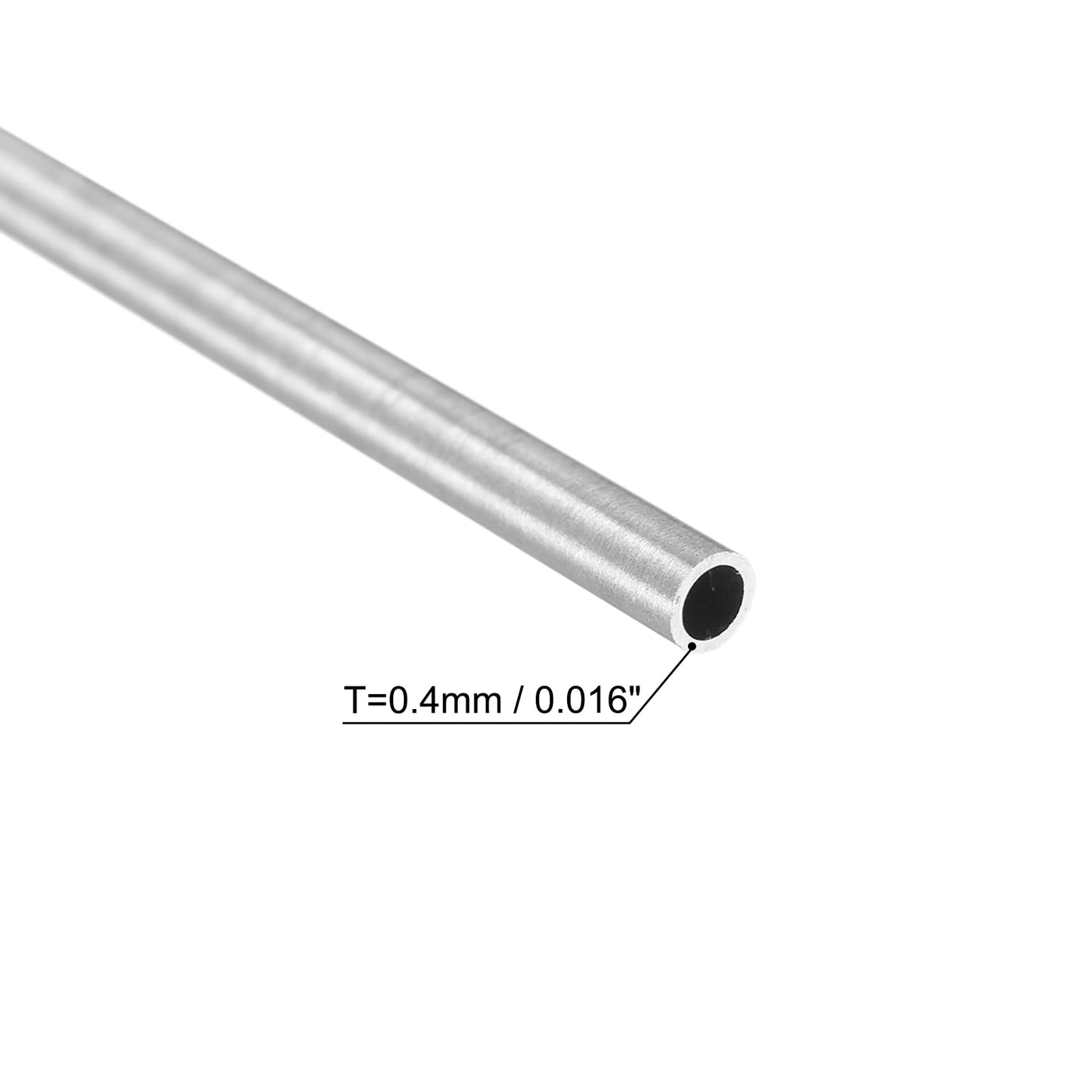 Harfington 304 Stainless Steel Round Tube, Seamless Pipe Tubing