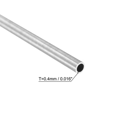 Harfington 304 Stainless Steel Round Tube, Seamless Pipe Tubing