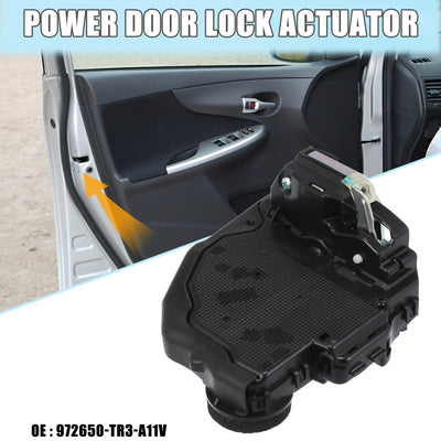 Harfington Power Door Lock Latch Actuator Rear Left Hand for Honda Civic 12-15 for ACURA MDX RDX 13-19 Replace OEM 72650-TR3-A11