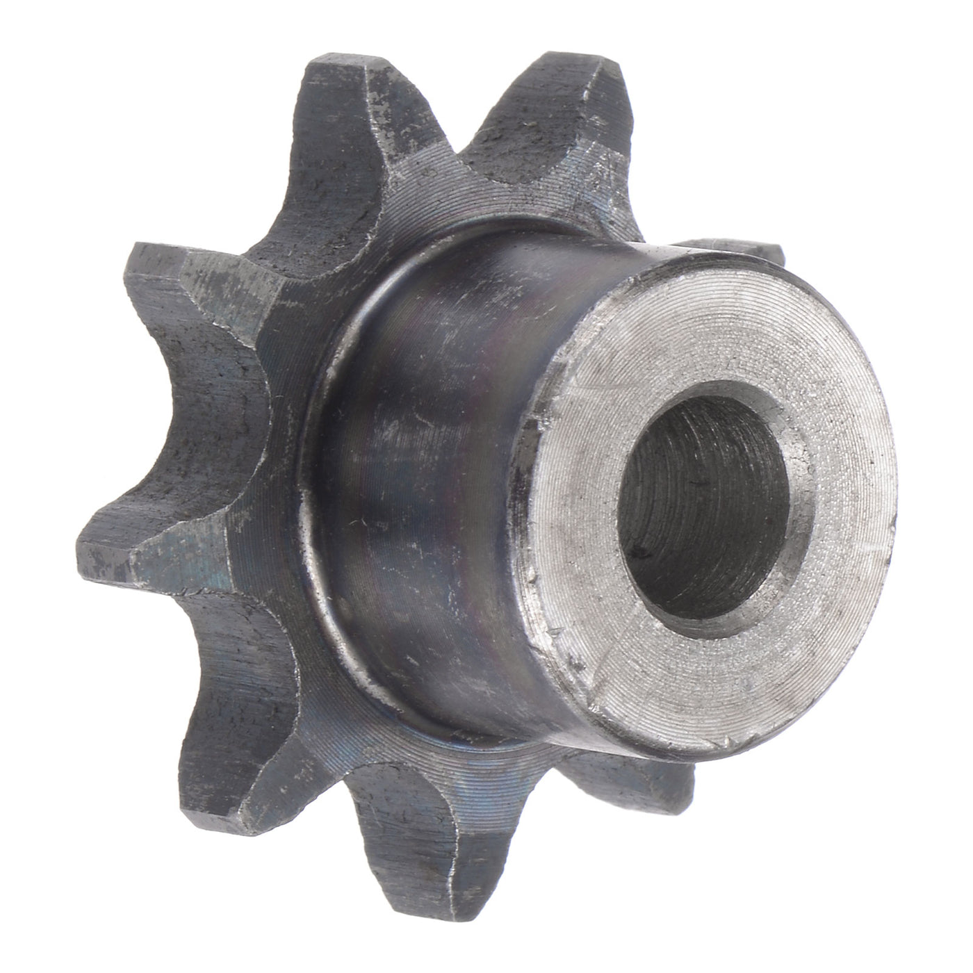 uxcell Uxcell 9 Teeth Sprocket Single Strand 1/2" Pitch, 10mm Bore Carbon Steel