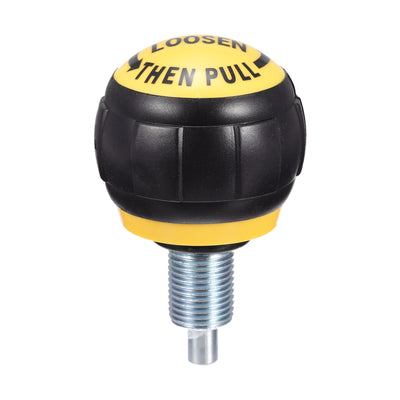 Harfington Uxcell M16 Fitness Adjustment Knob for Fitness Black Yellow