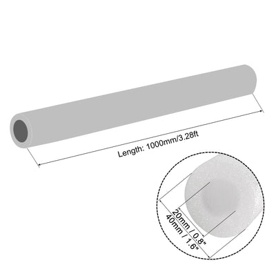 Harfington Foam Tube Sponge Protective Heat Preservation, for Pipe Insulation