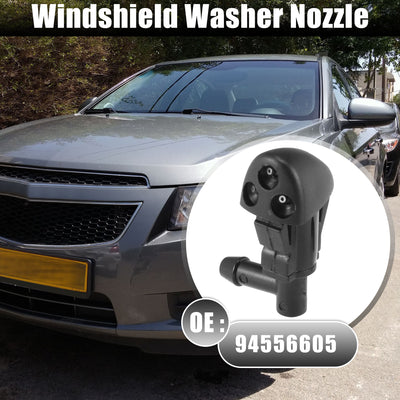 Harfington Front Windshield Washer Nozzles Wiper Spray for Chevrolet Cruze 2009-2014 Replaces 94556605 2pcs