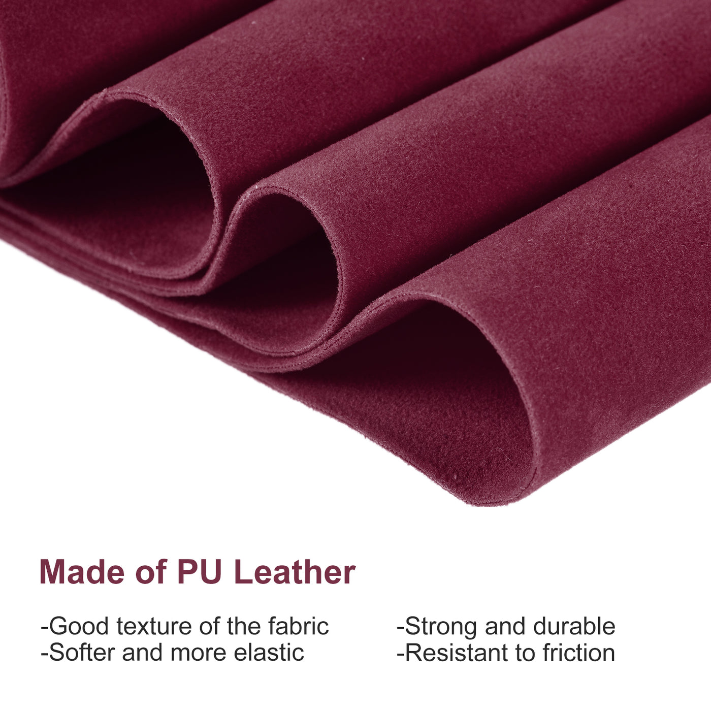 Harfington PU Synthetic Leather, Soft Faux Frosted Leather Sheets, for DIY Handicraft