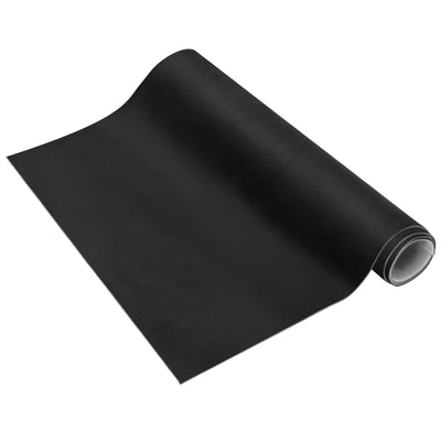 Harfington Suede Headliner Fabric 98" Length x 60" Width Foam Backed for Car Truck RV SUV Interior Trim Protect Aging Broken Faded DIY Repair Replacement Black