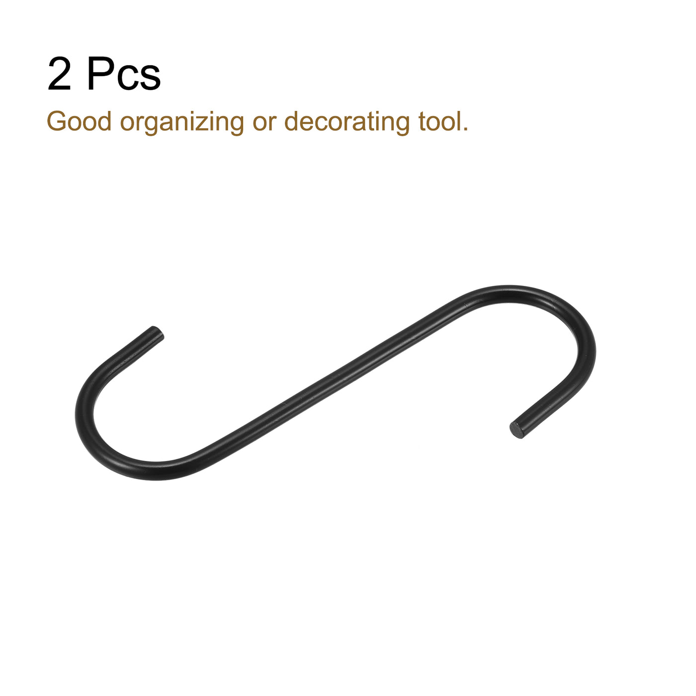 Harfington S Hanging Hooks, Extra Long Steel Hanger, Indoor Outdoor Uses for Garden, Bathroom, Closet, Workshop, Kitchen