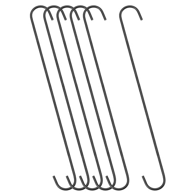 Harfington S Hanging Hooks, Extra Long Steel Hanger, Indoor Outdoor Uses for Garden, Bathroom, Closet