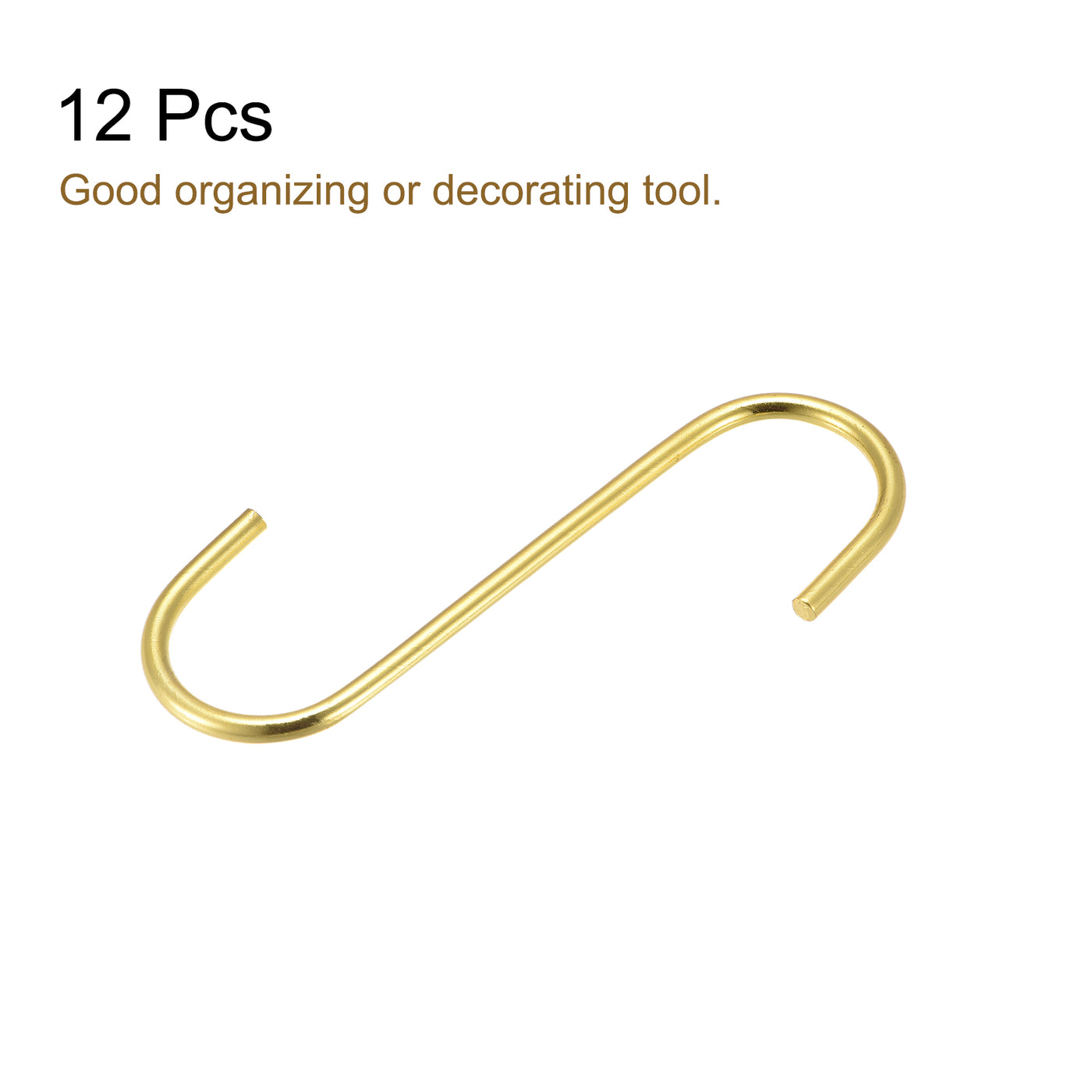 Harfington S Hanging Hooks, Extra Long Steel Hanger, Indoor Outdoor Uses for Garden, Bathroom, Kitchen